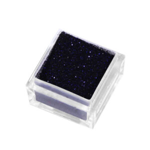 Polvere glitter blu scuro