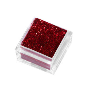 Polvere glitter rosso