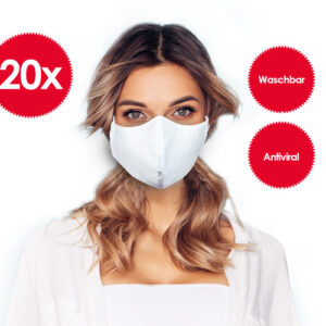 Maschera Emmi® con nano-argento confezione da 20