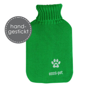 Borsa dell'acqua calda Emmi-pet con rivestimento in maglia