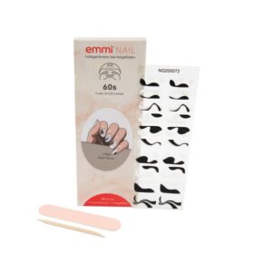 Emmi-Nail Fogli Gel Onde Nere 20pz.