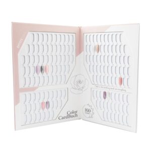 Emmi-Nail Color Card Book 160 colori (punte comprese)
