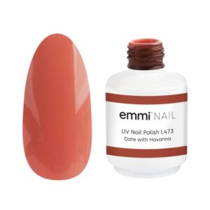 Semipermanente Emmi-Shellac/ UV-Lack Date with Havanna -L473-