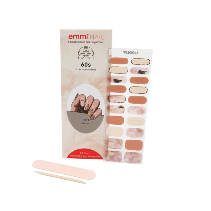 17829 marmor 1 Emmi-Nail Lamine in Gel Marmor 20pz. - immagine 4