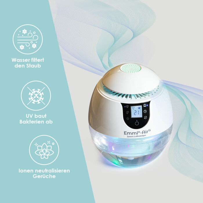 Purificatore d'aria ionico Emmi-Air + 1 profumo - immagine 4