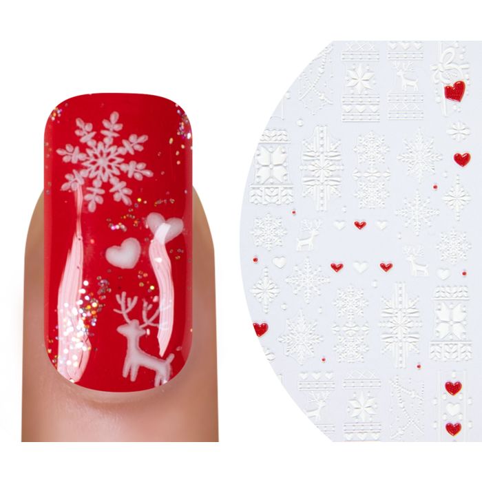 Emmi-Nail 5D Art Nail Sticker Christmas 1