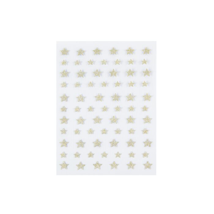17262 02 Emmi-Nail 3D Diamond Glitter Nail Sticker Gold Little Star - immagine 2
