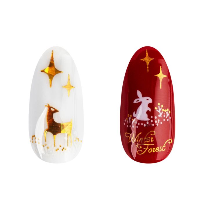 17756 3d art sticker wild christmas tips 1 1 Emmi Nail 3D Art Nail Sticker Wild Christmas - immagine 4