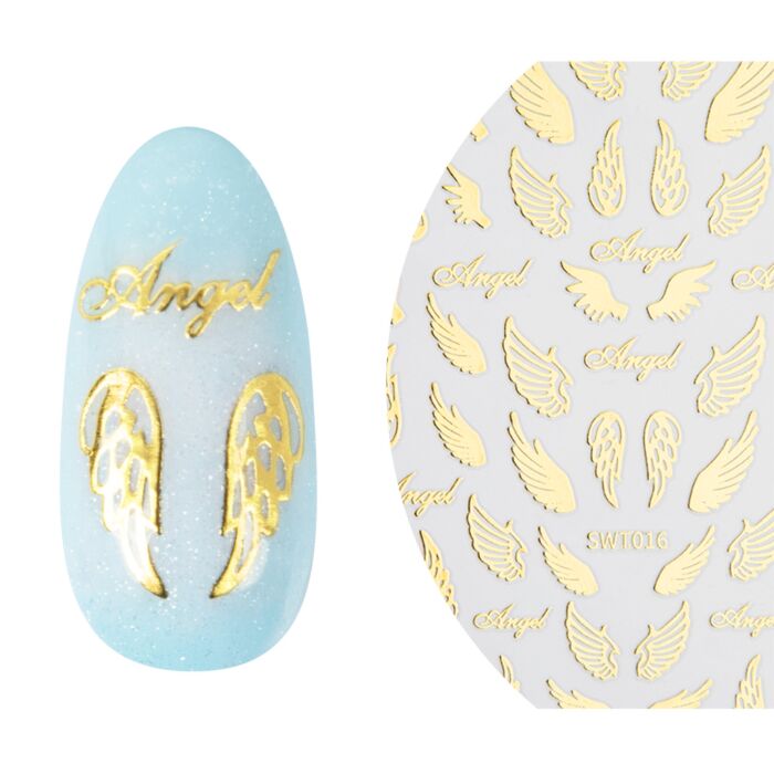 18113 angels tip Emmi-Nail 3D Diamond Glitter Nail Sticker Angels