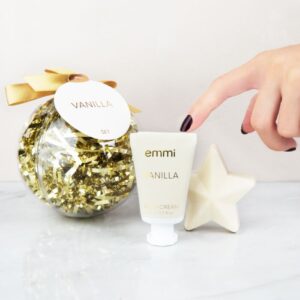Set regalo di bellezza alla vaniglia