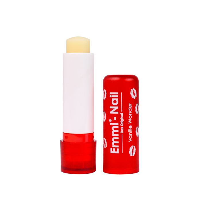 98321 lippenpflegestift vanille wonder offen Emmi Nail Balsamo per labbra alla vaniglia