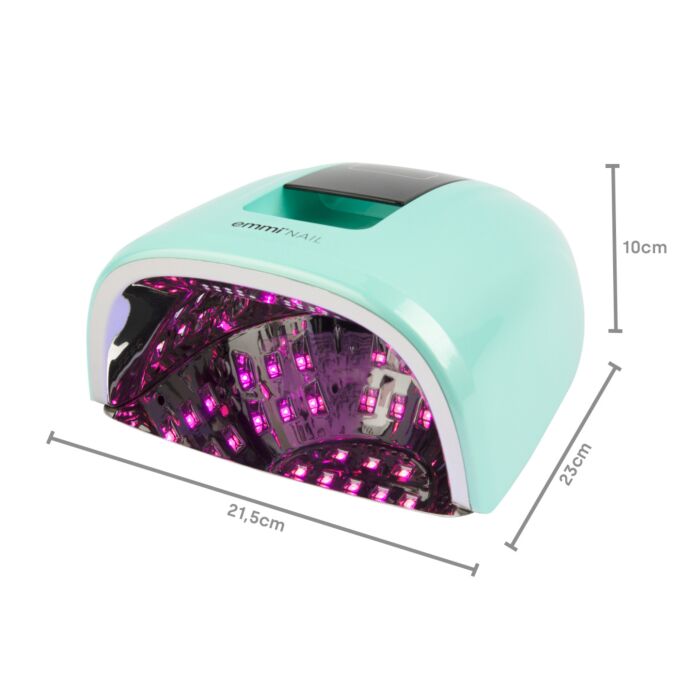 18132 t rkis vision ma e Dispositivo di polimerizzazione Emmi-Nail UV/LED Vision Mint - immagine 7