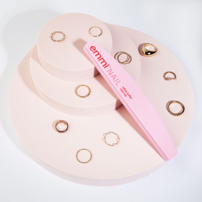 18150 refine bufferfeile pink mood 4 Emmi-Nail Refine Lima Buffer Rosa - immagine 4