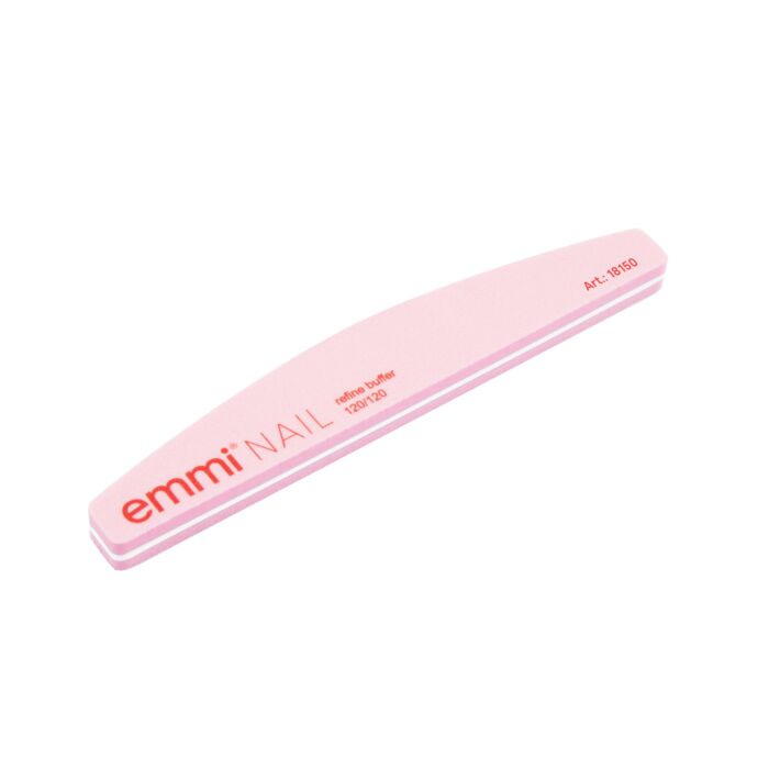 18150 refine bufferfeile pink schr g Emmi-Nail Refine Lima Buffer Rosa - immagine 3