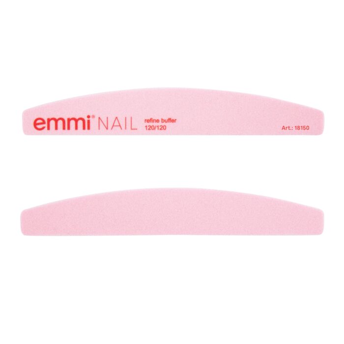18150 refine bufferfeile pink vorne hinten Emmi-Nail Refine Lima Buffer Rosa - immagine 2