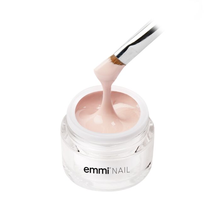 18184 marshmallow pinsel 1 Emmi Nail Glossy Gel Marshmallow -F500- - immagine 2