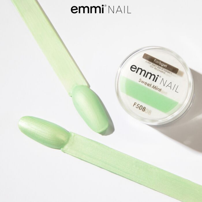 18376 sweet mint 1 Emmi-Nail Gel colorato Sweet Mint 5ml -F508- - immagine 3