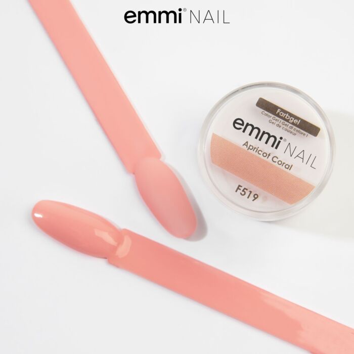 18537 apricot coral Emmi-Nail Gel colorato Apricot-Coral -F519- - immagine 3
