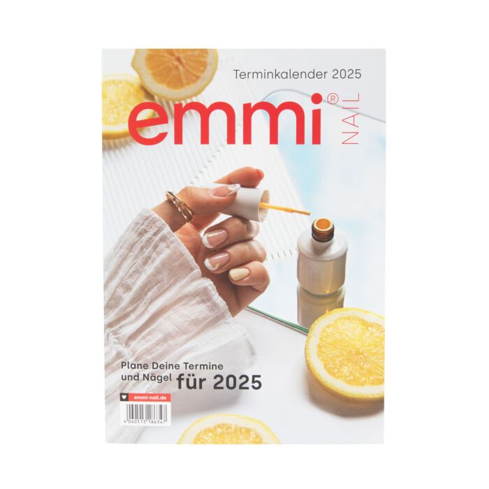 18634 kalender freisteller Calendario appuntamenti Emmi Nail 2025