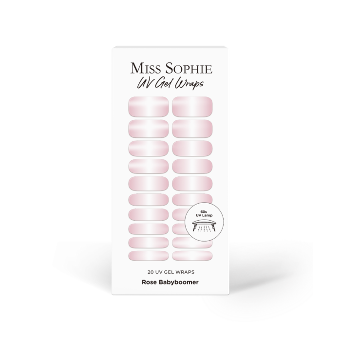 4260453596215 3 Miss Sophie UV Gel Wraps Rose Babyboomer - immagine 4