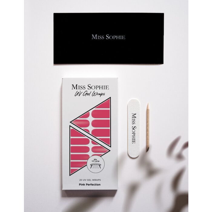 833 uv gel wraps inhalt pink perfection Miss Sophie UV Gel Wraps Pink Perfection - immagine 3