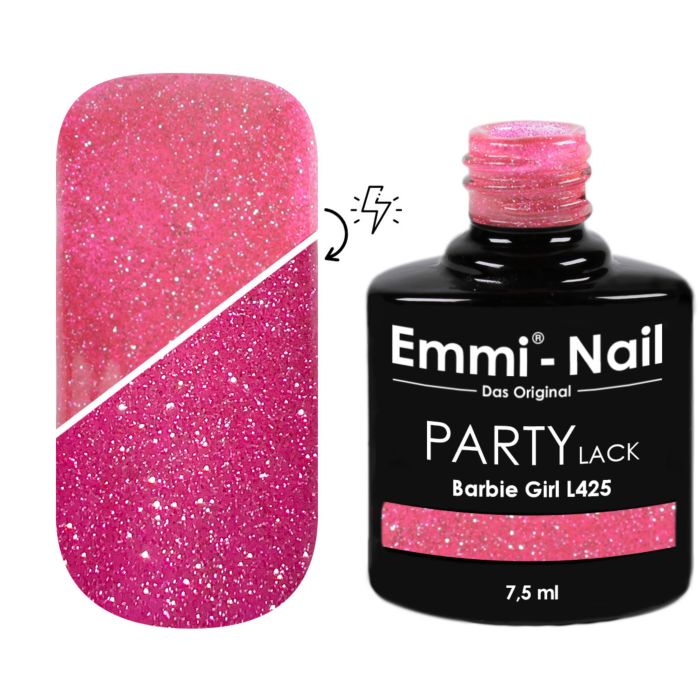 94100 barbie girl l425 party lack tip 1 Emmi-Nail Party Lack Barbie Girl -L425-