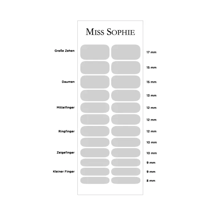 Miss Sophie Nail Wraps French Tips - immagine 3