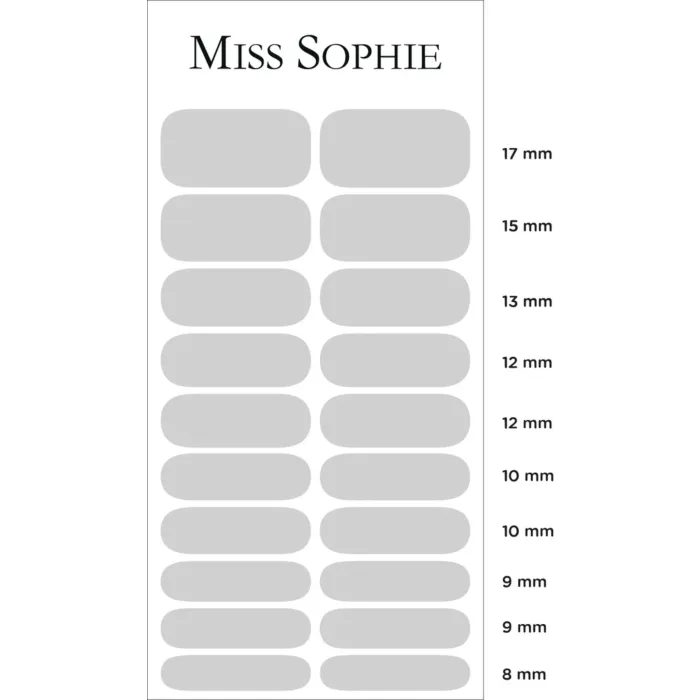 Miss Sophie UV Gel Wraps Burgundy - immagine 4
