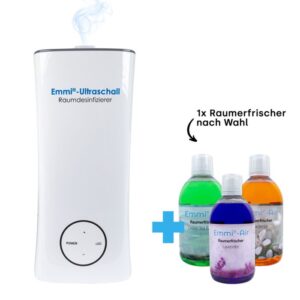 Disinfettante + deodorante per ambienti ad ultrasuoni Emmi