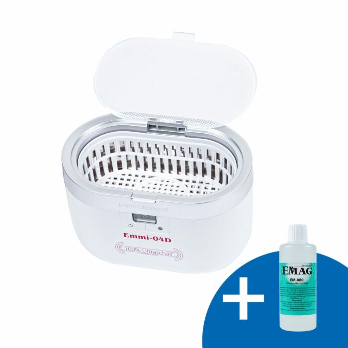 04d ultraschallreiniger em 080 100ml Pulitore ad ultrasuoni 0,6 L Emmi-04D