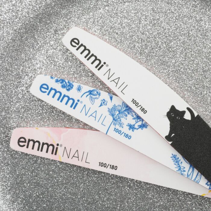 15 11 feilen Lima trapezoidale Emmi-Nail "velvet paw" 100/180 - immagine 3