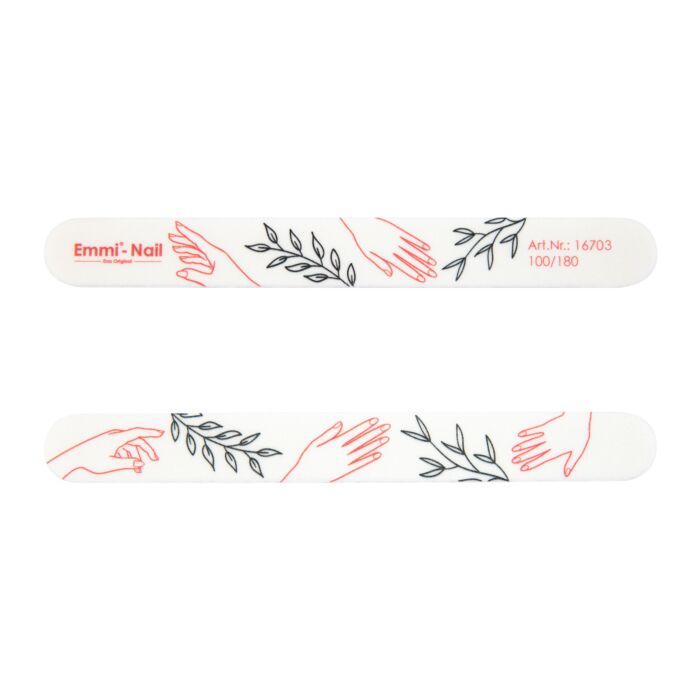 16703 profi bufferfeile gerade vorne hinten Lima tampone "face line" Emmi-Nail dritta 100/180 - immagine 2
