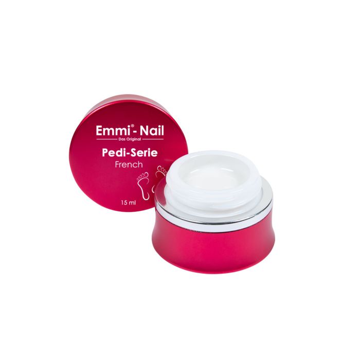 16983 pedi serie french tiegel 1 Emmi-Nail Pedi French White 15ml