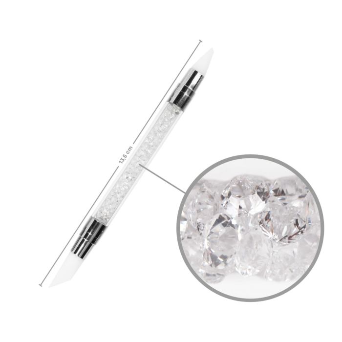 17911 ansicht kristalle 1 Set di pennelli in silicone Emmi-Nail da 5 - immagine 7