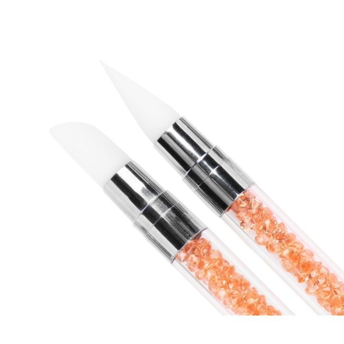 17911 orange 1 Set di pennelli in silicone Emmi-Nail da 5 - immagine 5
