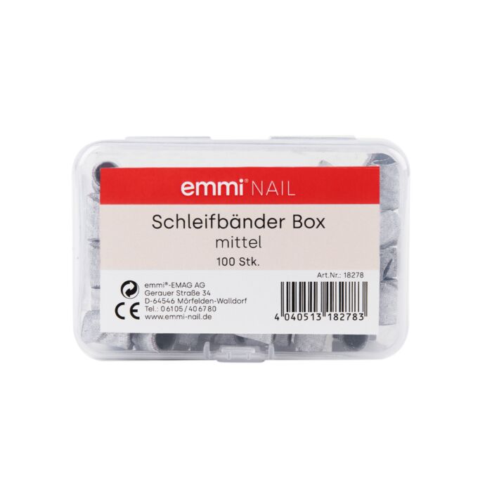 Scatola di lime abrasive Emmi-Nail “media” 100 pezzi - immagine 4