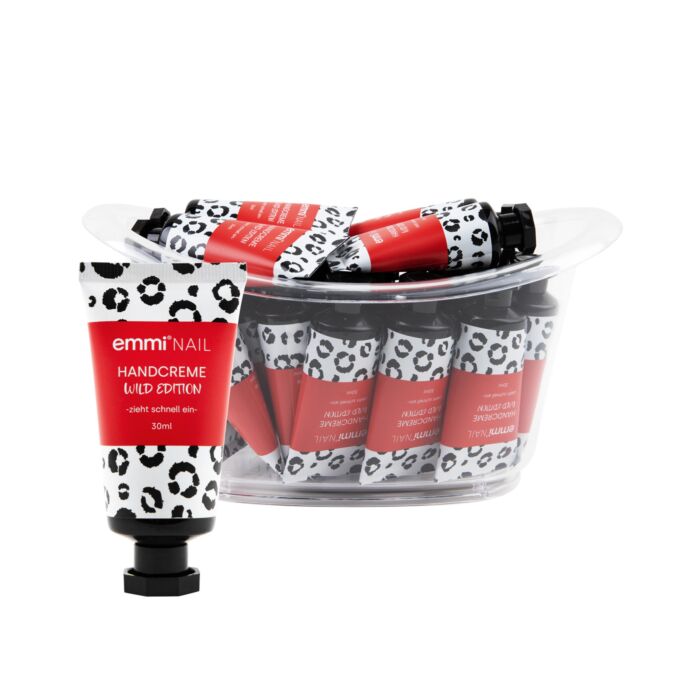 18329 handcreme wild 2 2 Emmi-Nail crema per le mani "WILD" confezione da 20