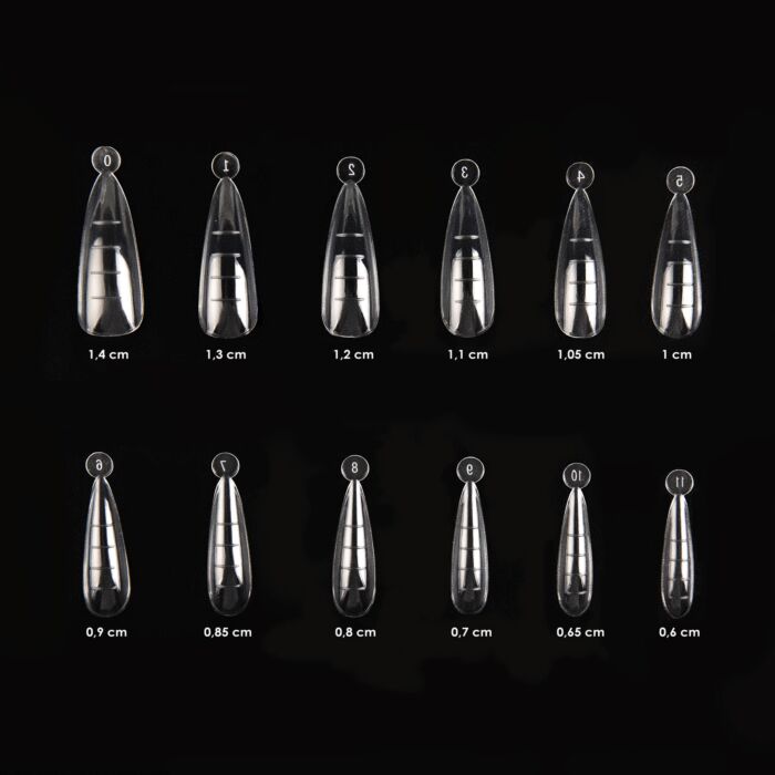 18401 stiletto popits 120er Punte Doppie Popits Stiletto 120 pz. - immagine 3