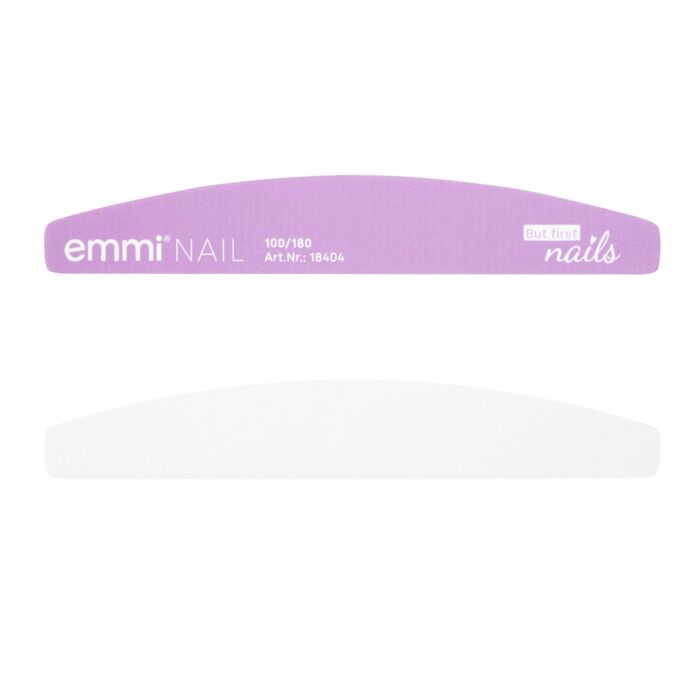 18404 first nails Lima trapezoidale Emmi-Nail "first nails" 100/180 - immagine 2
