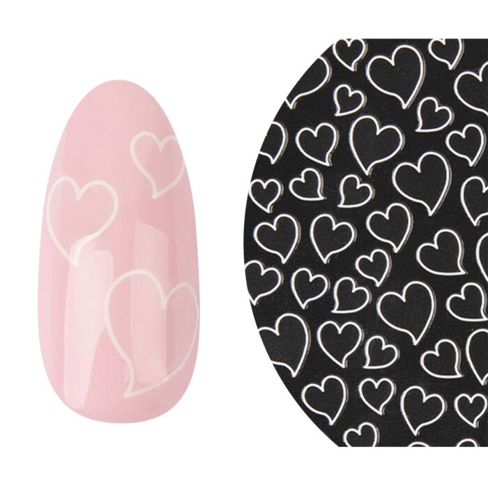 18508 herz liebe 2 a Emmi-Nail Adesivo per unghie 3D Art Cuore Amore 2