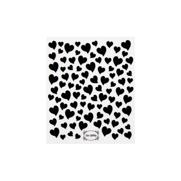 18509 herz liebe 3 b Emmi-Nail Adesivo per unghie 3D Art Cuore Amore 3 - immagine 2