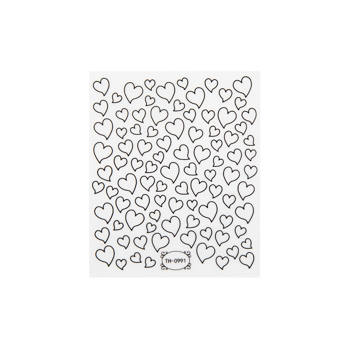 18510 herz liebe 4 b 1 Emmi-Nail Adesivo per unghie 3D Art Cuore Amore 4 - immagine 2