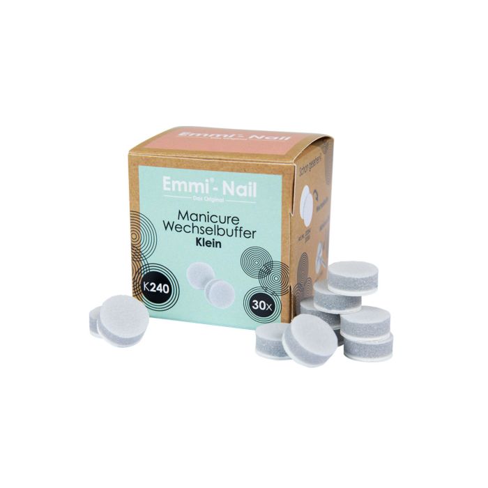 20382 buffer klein verpackung Emmi-Nail Tampone cambio manicure/pedicure piccolo 30 pezzi -K240-