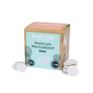Emmi-Nail Fogli intercambiabili per manicure/pedicure piccolo 50 pezzi -K180-