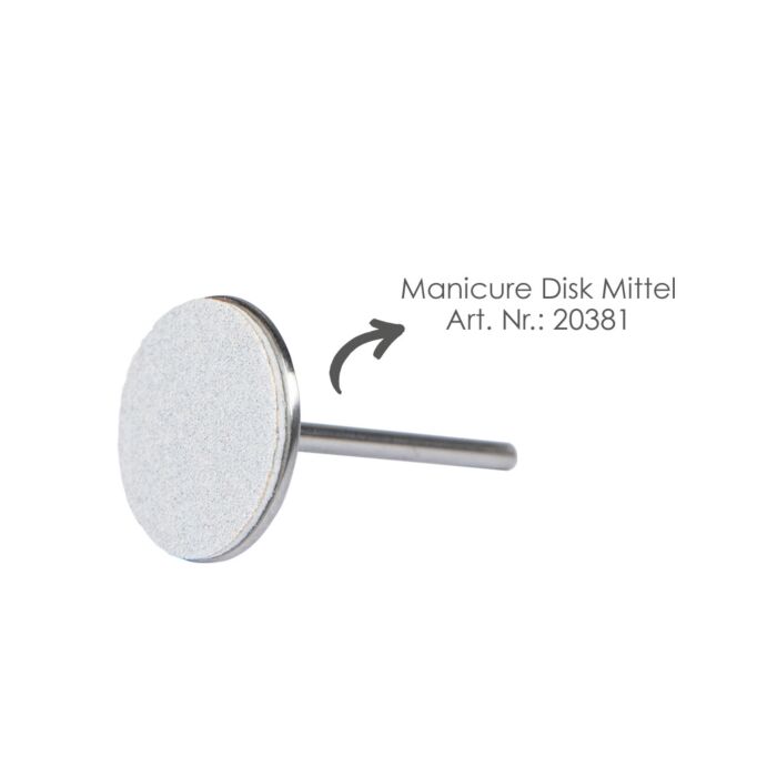 20387 blatt 180 mittel disk 1 Emmi-Nail Fogli intercambiabili per manicure/pedicure medio 50 pezzi -K180- - immagine 2
