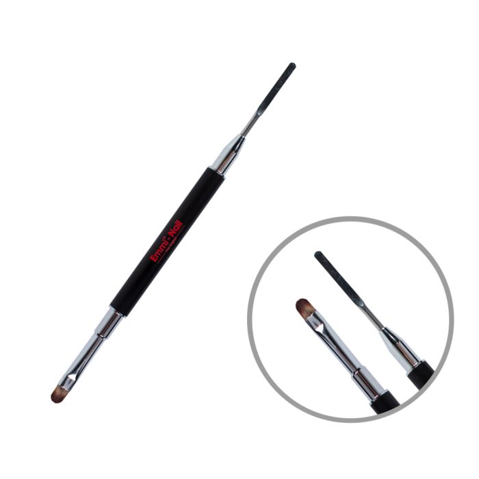 2in1gelpinsel1 Pennello gel Emmi-Nail 2in1 con spatola