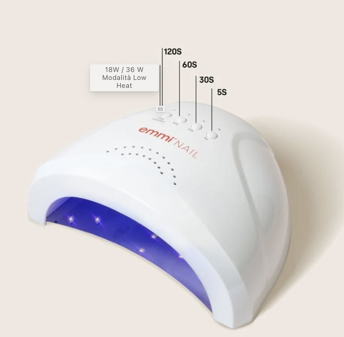 IMG 9590 EMMI GALAXY UV/LED LAMPADA PER UNGHIE SET DI 2 - immagine 2