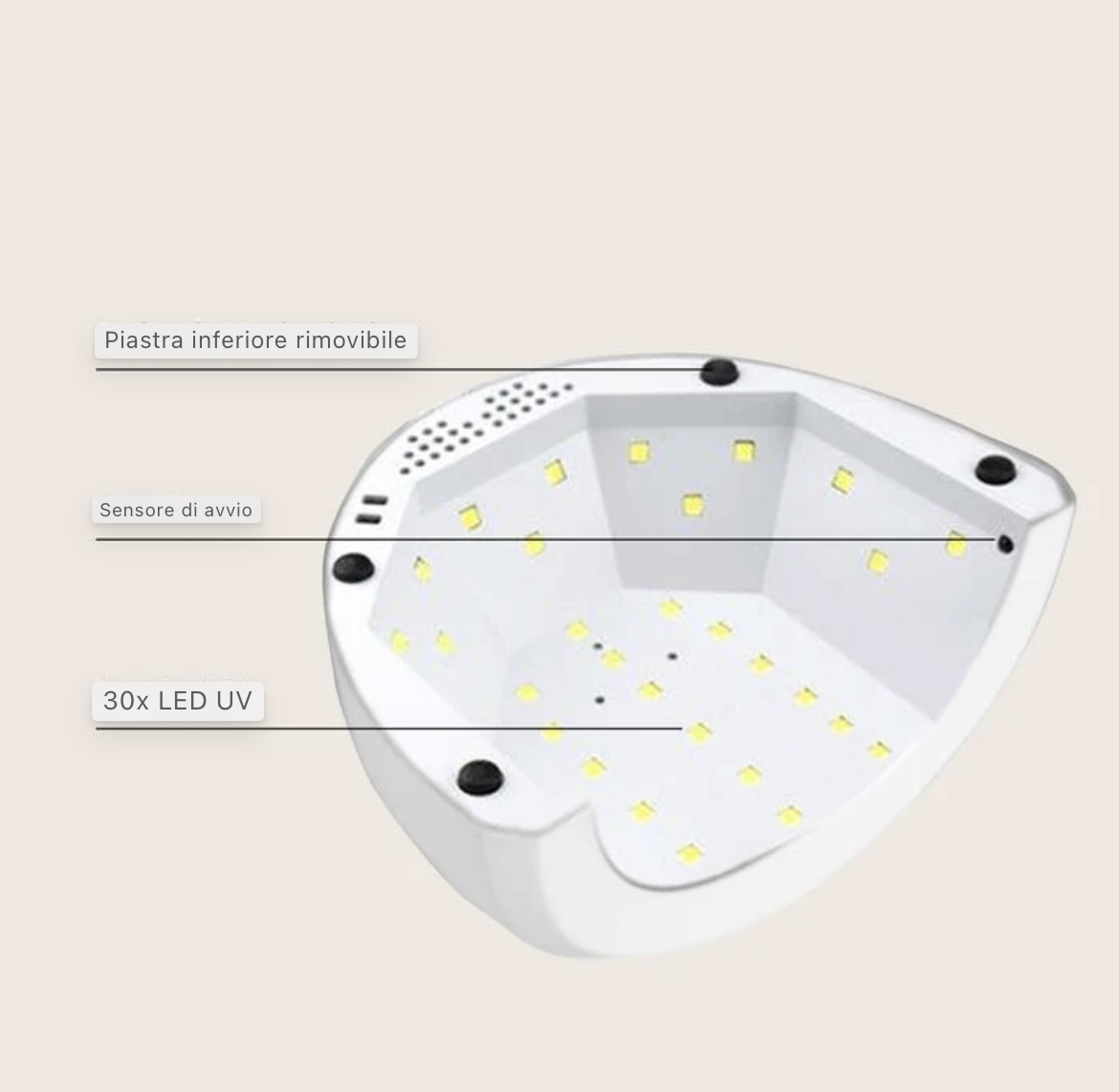 IMG 9591 EMMI GALAXY UV/LED LAMPADA PER UNGHIE SET DI 2 - immagine 3