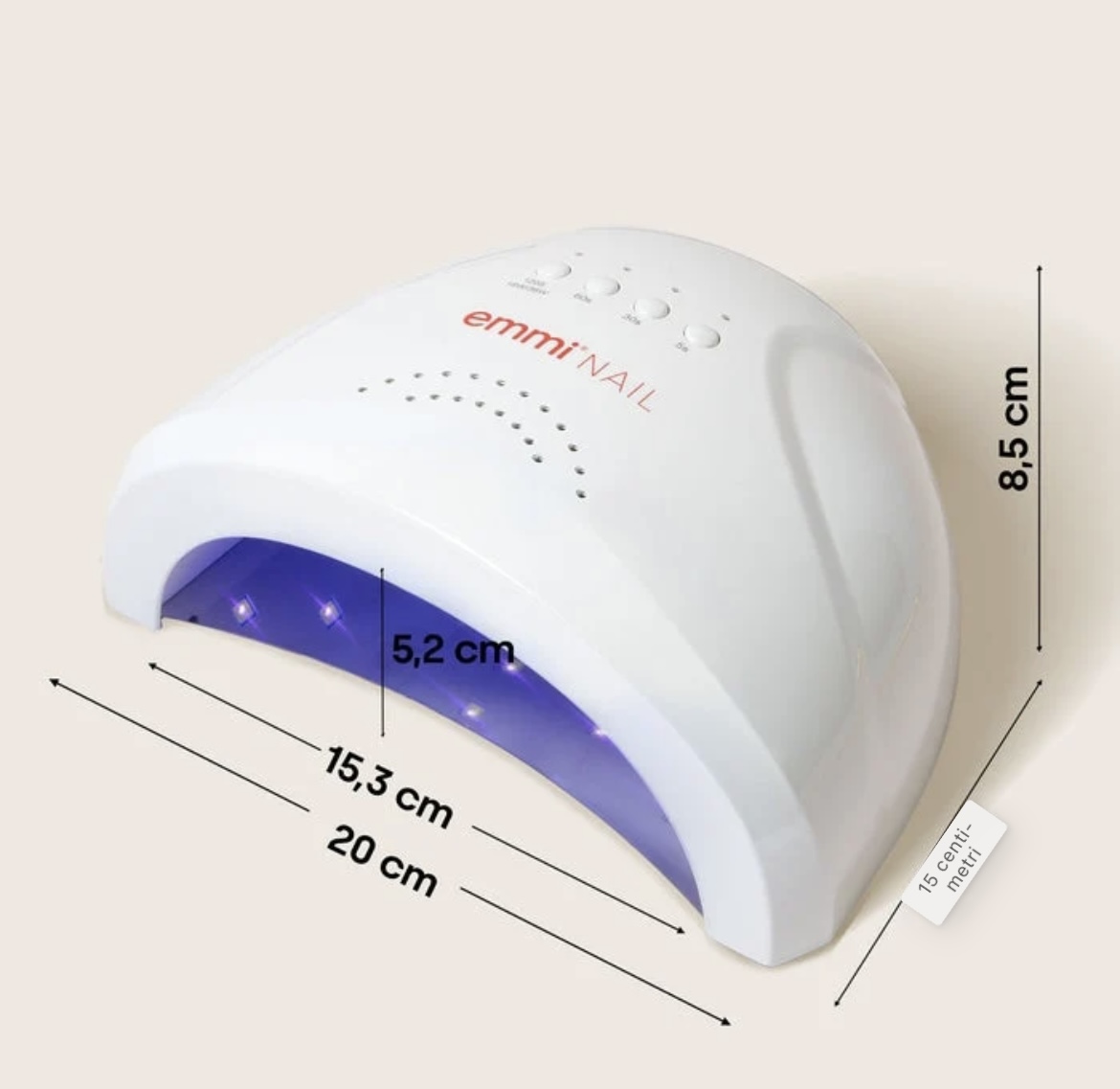 IMG 9592 EMMI GALAXY UV/LED LAMPADA PER UNGHIE SET DI 2 - immagine 4