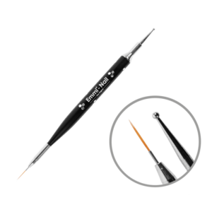 Strumento per punteggiare con dimensioni del pennello per nail art. 00